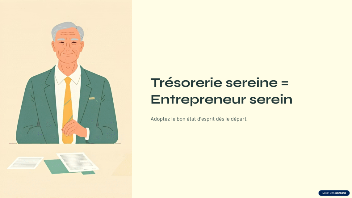 Trésorerie sereine-Entrepreneurvserein