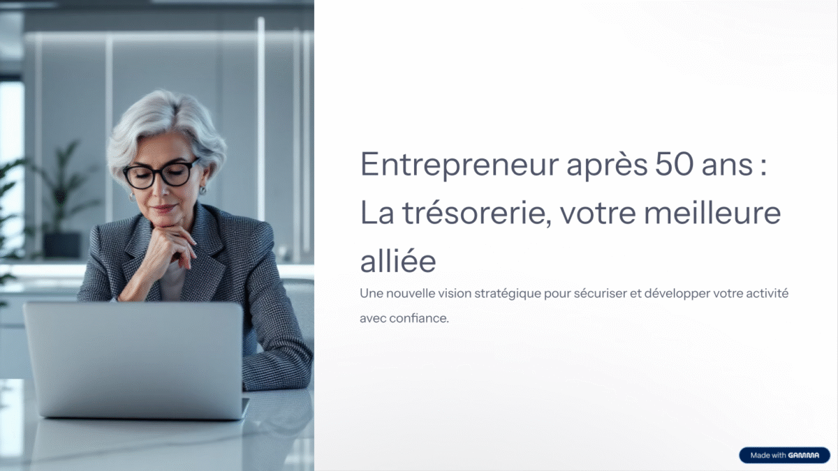 Entrepreneur après 50 ans